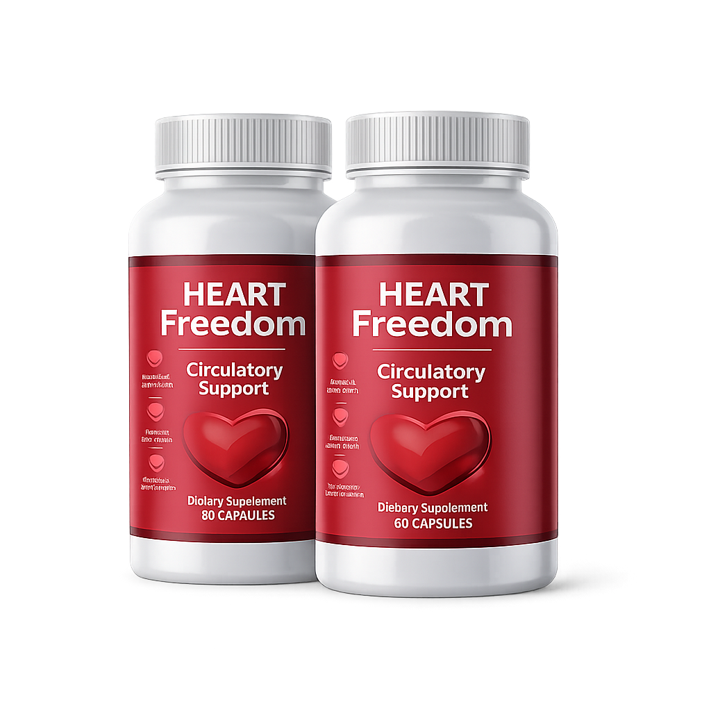 Heart FreeDom Circulatory Support - 2 Bottles (120 Capsules)